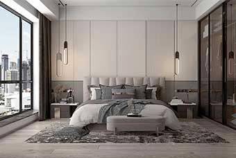 台安现代风格-卧室