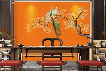 台安森佰汇航空纤维墙咔（春花秋月）